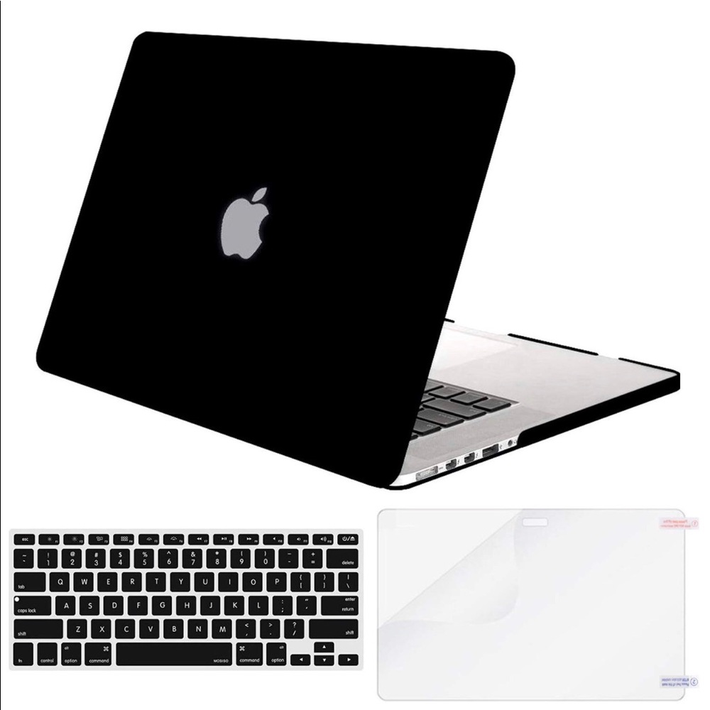 MacBook Plastic HardCase,Keyboard&Screen protector